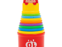 baby mix 46287 Музыкальная пирамидка с погремушкой