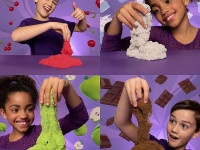 kinetic sand 6053900 nisip kinetic "arome gustoase" (227 g.) in sort.