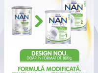 lapte praf nan expertpro total confort 2 (6-12 luni) 800 gr.