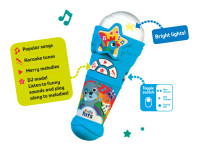 kids hits kh16/003 microfon cu lumini "cântece populare" (ru)