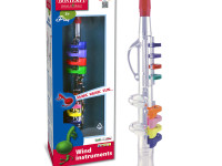 bontempi 324431clarinet cu 8 clape colorate