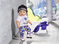 zapf creation  831991 set haine pentru păpuși "baby born deluxe cold day" (43 cm.)