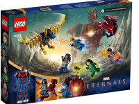 lego super heroes 76155 constructor "eternii în fața lui arishom" (493 el.)