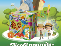 ortek 10504 Коврик ортопедический "mix" (16 эл.) с игрой "Лесные приключения" 