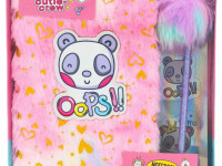 canenco cc60346 agenda cu pix puf "cutie crew"