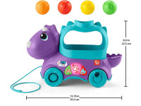 fisher-price hnr53 jucărie cu roti "triceratops vesel"