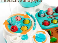 bibiin toys 688-80 Аркадная игра 4в1 с ловлей рыбы (в асс.)
