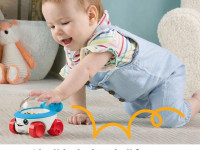 fisher-price jkd57 jucărie muzicală de tras "corn popper"