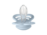 bibs Пустышка симметричная силиконовая supreme s (0-6 м.) baby blue