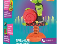 bob snail bomboane naturale "mere-pere" cu o jucărie (20 gr.) in sort.