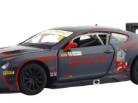msz 68267a mașinuță metalică bentley continental gt3 concept (1:24) cu sunete și lumini 