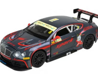msz 68267a mașinuță metalică bentley continental gt3 concept (1:24) cu sunete și lumini 