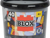 simba 4118895 constructor "blox" (40 el.) negru