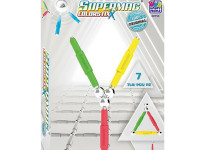 happy people 60750 constructor magnetic supermag colorstix (7 buc.)