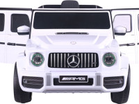 chipolino eljg63m251w mașinuță electrică suv mercedes amg g63 alb