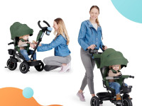 kinderkraft triciclu spinster gri