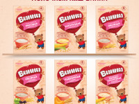 Винни terci cu lapte din hrişcă cu prebiotice (4m+) 200 gr.