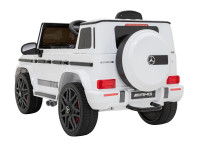 ramiz Машина на аккумуляторе mercedes g63 amg  белый