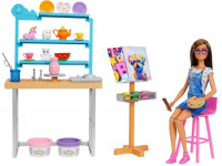 barbie hcm85 set de joc barbie "art studio"