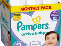 pampers active baby 3 (6-10 кг.) 208 шт.