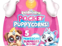 zuru 9285 jucărie de pluș surpriză "rainbocorns pocket puppycorns s1"