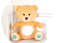 chipolino Плюшевая музыкальная игрушка с ночником "bear" pil02307bear