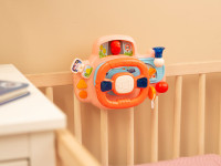 toyz 9015 Игрушка музыкальная 7962 "Руль" розовый