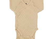 minikin 25100562 Боди "Ажурный листик" (р.62) бежевый