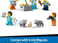 lego city 60471 constructor "camionul laborator științific al exploratorilor arctici" (1517 el.)