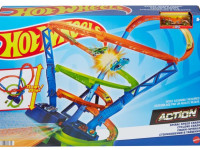 hot wheels hgv67 Трек "action spiral speed ​​cras"