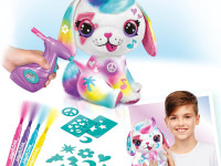 canal toys 249cl set pentru creativitate diy airbrush plush "puppy" (25 cm.)