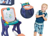 op 200638525 Șevalet pliabil pentru desen 2 în 1 cu scaun