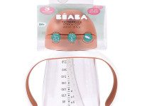 beaba cana anti-varsare cu pai 300 ml. (8 m.+) "terracotta" b913586