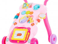 chipolino Ходунки-каталка "funny" mik02005fnp розовый