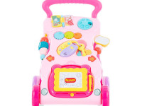 chipolino Ходунки-каталка "funny" mik02005fnp розовый