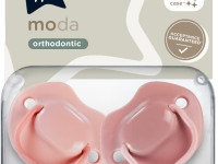 tommee tippee tt0497 Пустышка симметричная силиконовая "moda" (6-18 м) 2 шт.