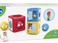 hola toys e7991 Набор кубиков и шаров "Башня"
