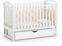 veres 06.3.1.1.06 patuț pentru copii "Верес ЛД6" (alb)