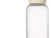 bibs biberon din plastic anticolic cu tetina din latex (270 ml.) ivory