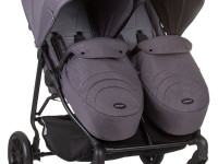 chipolino cărucior pentru gemeni top stars kbtp02501an anthracite