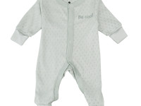 minikin 25160568 Комбинезон "Ажурный листик" (р.68) серый