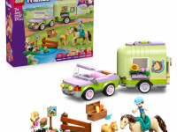 lego friends 42695 constructor "remorca pentru transportul cailor si manjilor" (279 el.)