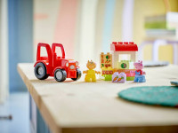 lego duplo 10468 constructor "tractor și piață" (18 el.)