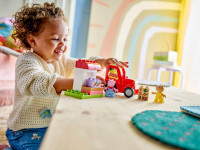 lego duplo 10468 constructor "tractor și piață" (18 el.)