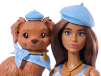 barbie jfp38 Игровой набор "Парные образы" голубой в горошек