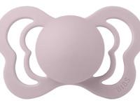 bibs suzeta anatomica din silicon couture (0-6 luni) dusky lilac