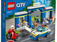 lego city 60370 constructor "secție de poliție" (172 el.)