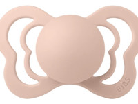 bibs suzeta anatomica din silicon couture (6-18 luni) blush