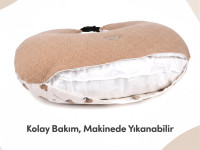 sevi 77-5 pernă pentru alăptare"teddy ecru"