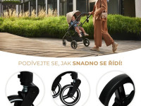 kinderkraft Коляска 2-в-1 yoxi чёрный